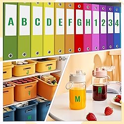 1470 Letter Stickers 15 Sheets Alphabet Stickers
