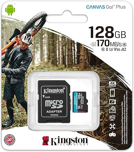 その他  Go 64GB Kingston 64GB microSDXC Canvas Go Plus High-Speed Memory Card