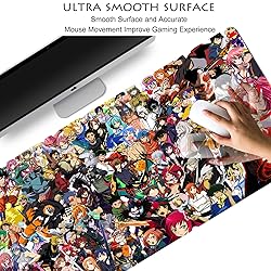 KINPLE Extended Large Gaming Mouse Pad, Full Desk
