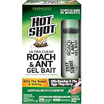 Amazon.com: Hot Shot Ultra Clear carnada para cucarachas y ...