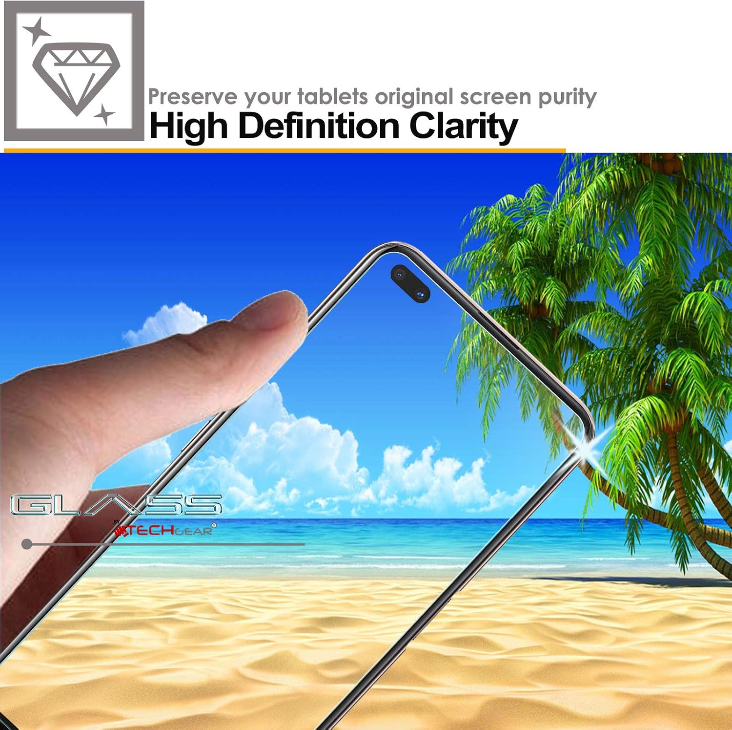 TECHGEAR 2 Pack of GLASS Edition for Oppo Reno4 Z 5G (Reno 4Z 5G) - Image 5