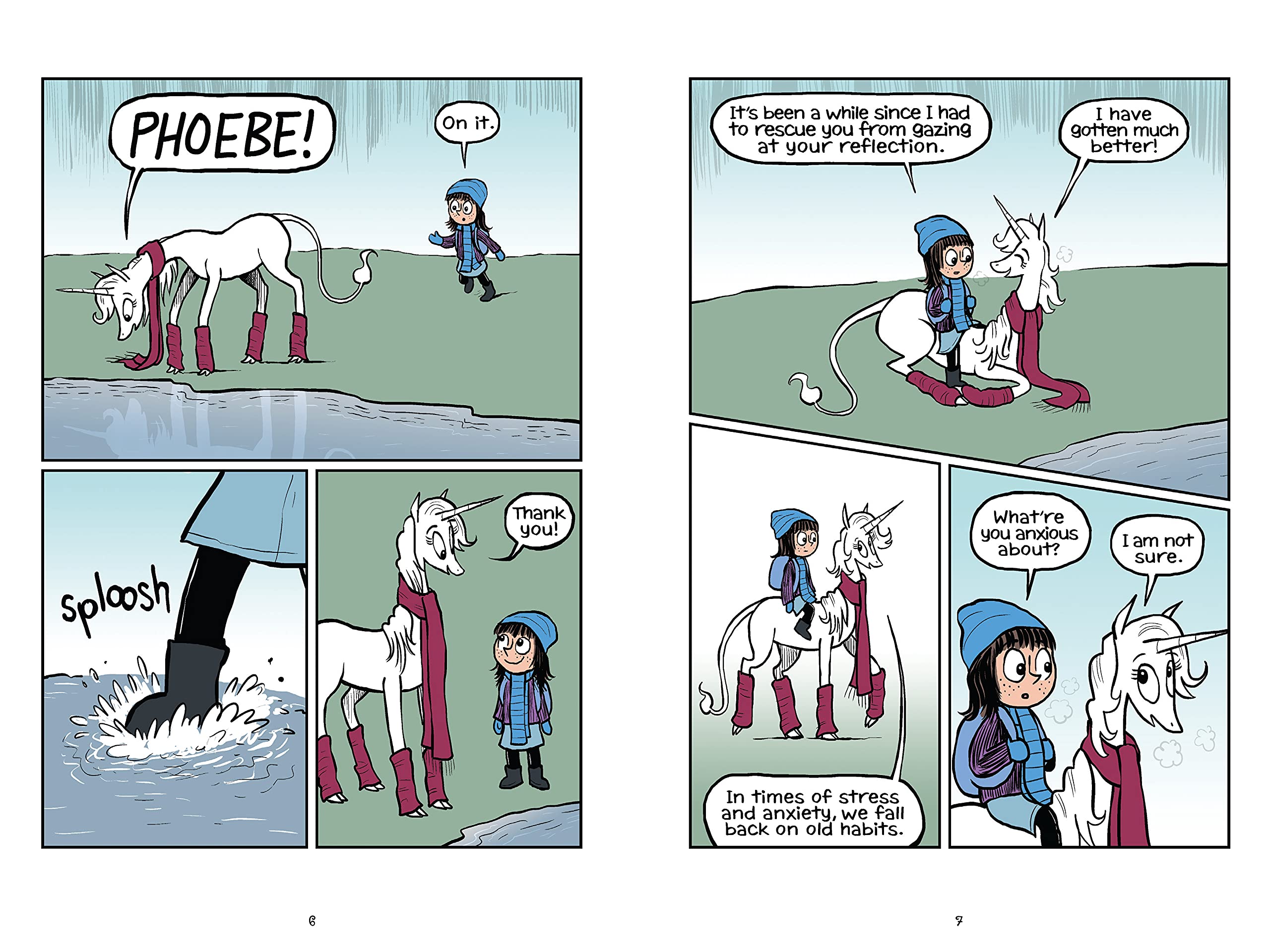 Phoebe and Her Unicorn in the Magic Storm (Volume 6)