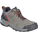Oboz Men's Sypes Low Leather B-Dry Hiking Shoe, Steel, 8