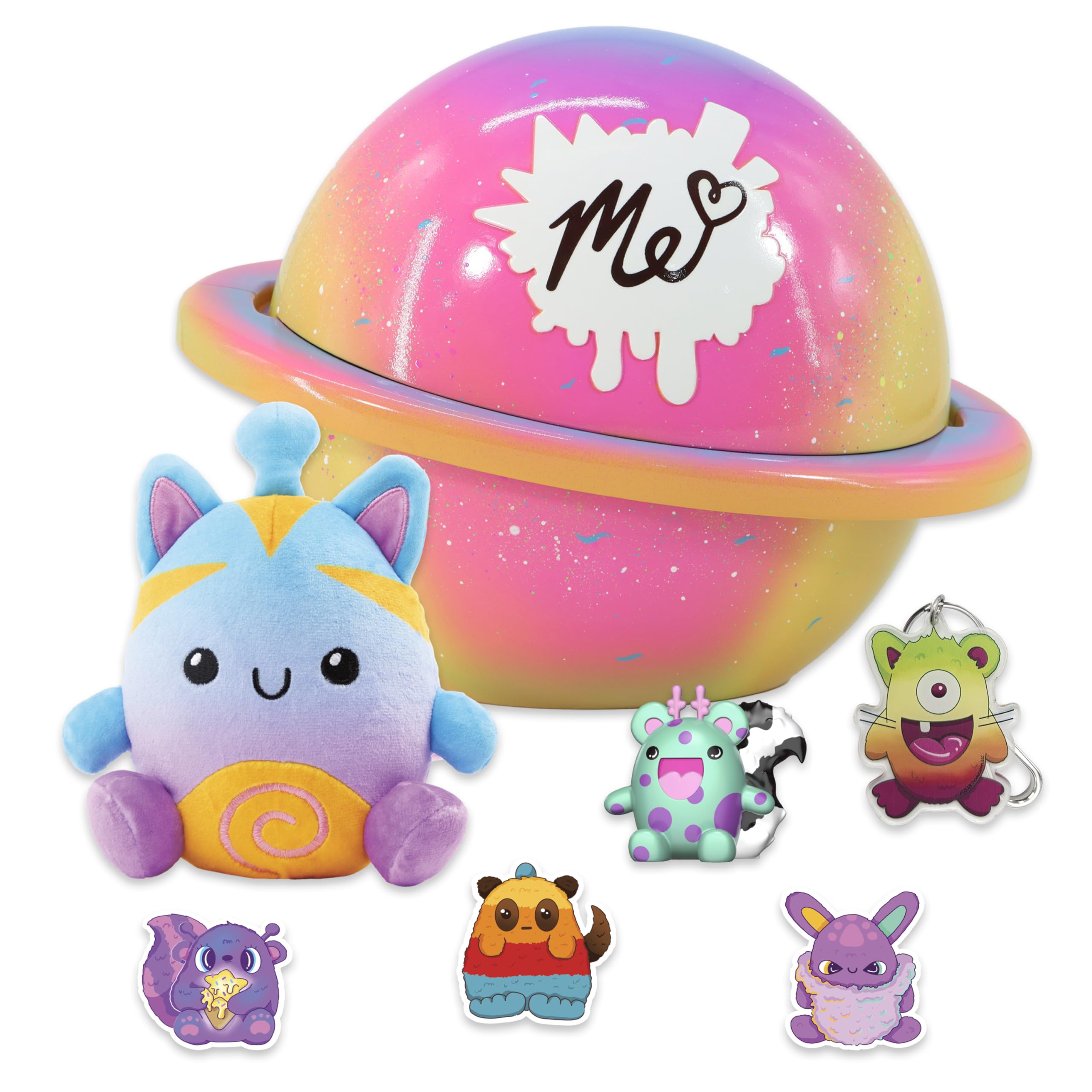 Moriah Elizabeth Mystery Surprise Planet, Exclusive Mini Mystery Plushies, Stickers, Keychain, Exclusive Figures, Official Moriah Elizabeth Merch