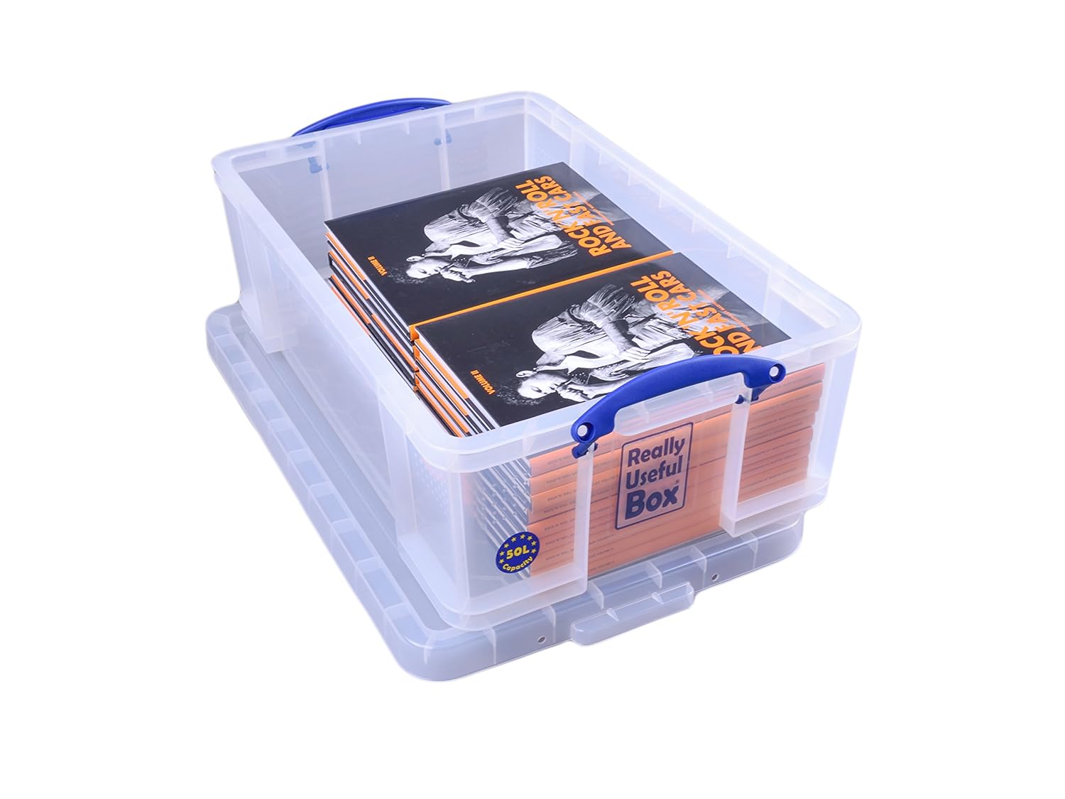 Really Useful Storage Box 50 Litre Clear Really Useful Amazon.co.uk Office Products