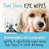 BUGALUGS Dog Eye Wipes 100 Biodegradable Pre-soaked Aloe Vera Skin Safe view 6