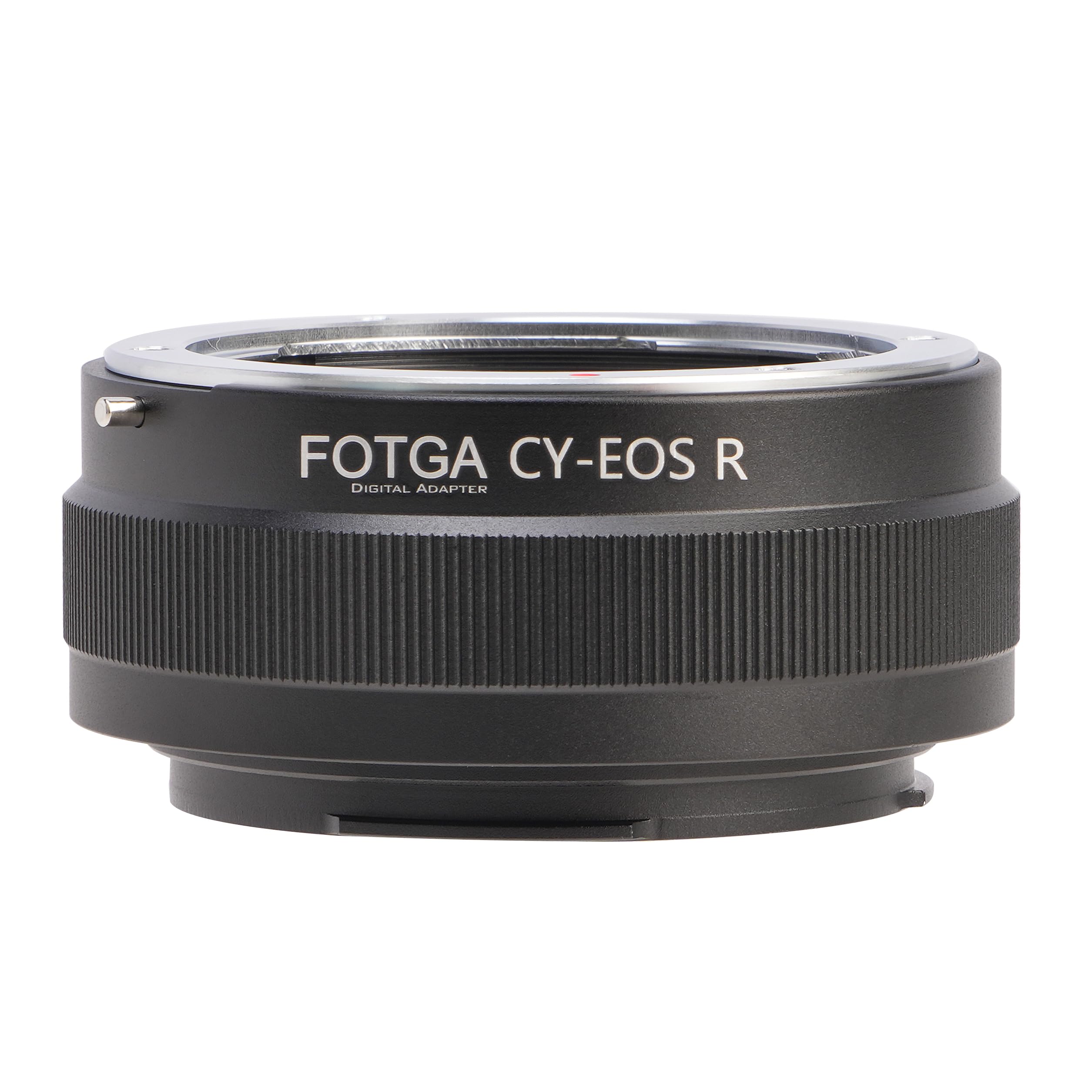 FOTGA CY-EOSR Lens Mount Adapter Ring for Contax/Yashica C/Y CY Lens to R3 R5 R5C R6 Mark II R7 R8 R10 R50 R100 RP Camera, Compatible with Canon EOS R Mount Series Mirrorless Camera