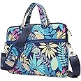 kayond Forest Series Bule Patten Waterproof Laptop Shoulder Messenger Bag Case Sleeve for 12 Inch 13.3 Inch Laptop