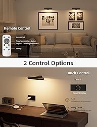 VOLISUN Picture Lights for Wall, Rechargeable