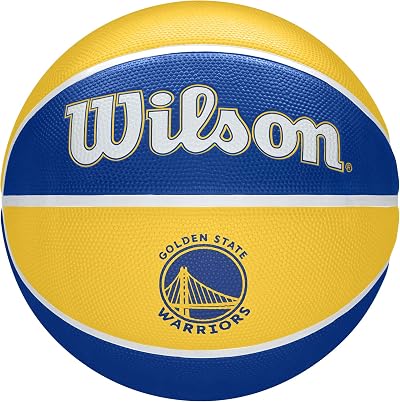 Wilson NBA Team Tribute Basketball Golden State Warriors Outdoor Size 7