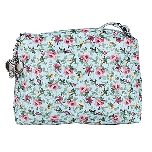 Butterflies Women Textured Sling Bag (Multi-Color) (BNS 0701GN)