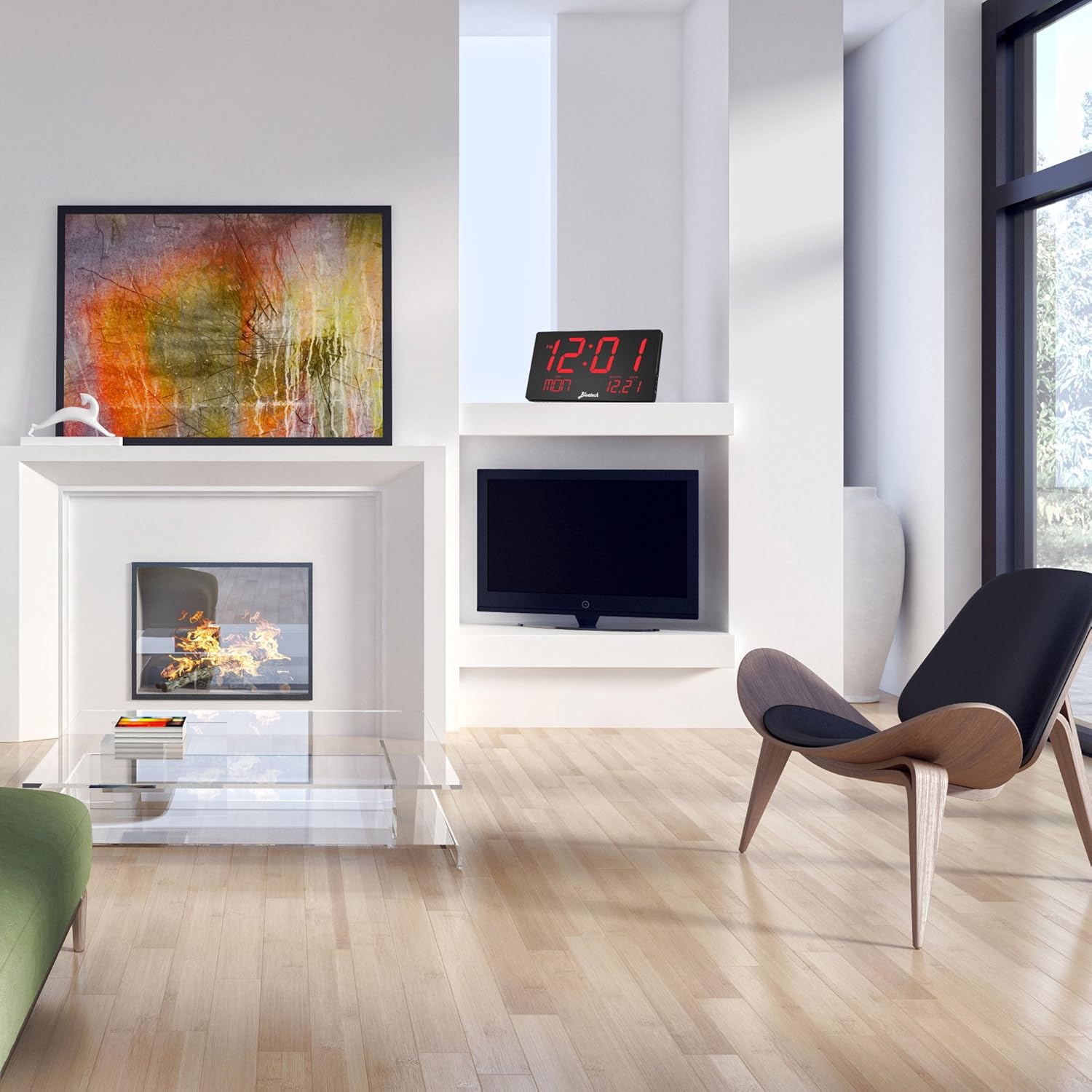 Amazoncom Bluetech Oversized LED Digital Clock Extra Large