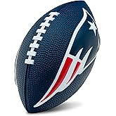 Franklin Sports NFL Football - Kids Foam Football - Soft Junior Size 8.5" Ball with 3D Logos - Perfect for Gameday + Tailgates