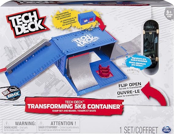 TECH DECK - Transforming SK8 Container 