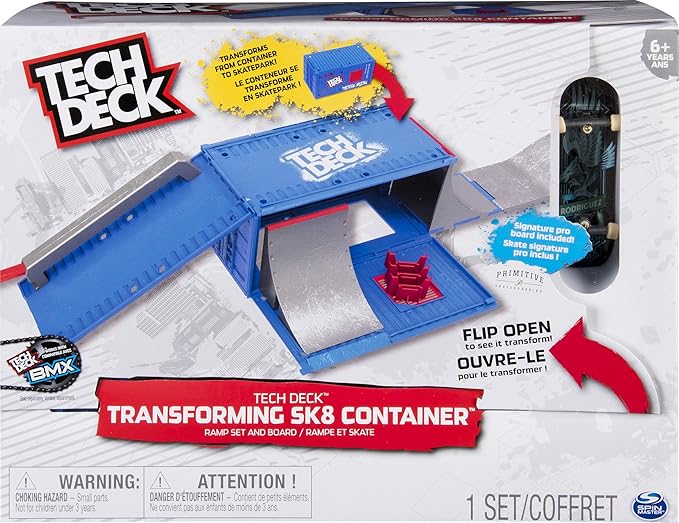 TECH DECK - Transforming SK8 Container 
