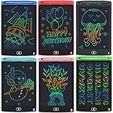 [Upgraded] 6 Pack LCD Writing Tablet for Kids Bulk, 8.5 Inch Colorful Drawing Tablet, Toddler Drawing Pads, Doodle Board for Age 3 4 5 6 7 8 Years Old, Best Christmas Birthday Gifts for Boys Girls