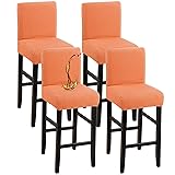 YISUN Waterproof Bar Stool Covers, Stretch Pub