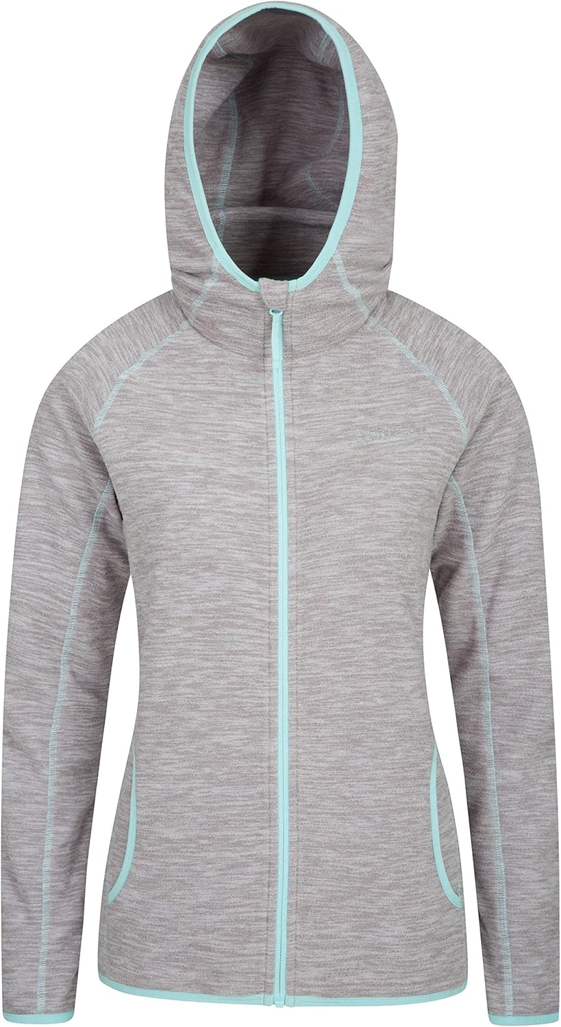 Mountain Warehouse Lleyn Melange Womens Fleece Jacket Breathable