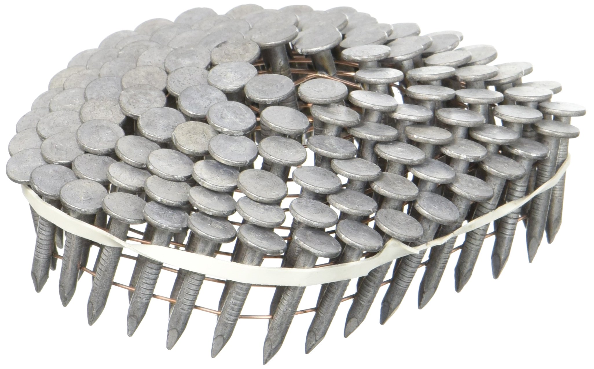 Revo Tool DN16/25 mm/FE Roof Nail Cardboard Wheels Hot-Dip Galvanised Wire 16 Degrees, Length 25 mm (Pack of 7200)