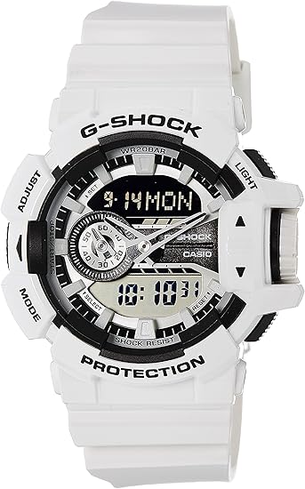 Amazon G Shock Casio カシオ Gショック メンズ 腕時計 Hyper Colors アナデジ ホワイト Ga 400 7adr 海外モデル 並行輸入 並行輸入品 メンズ腕時計 腕時計 通販