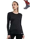 Merino.tech Merino Wool Base Layer Women