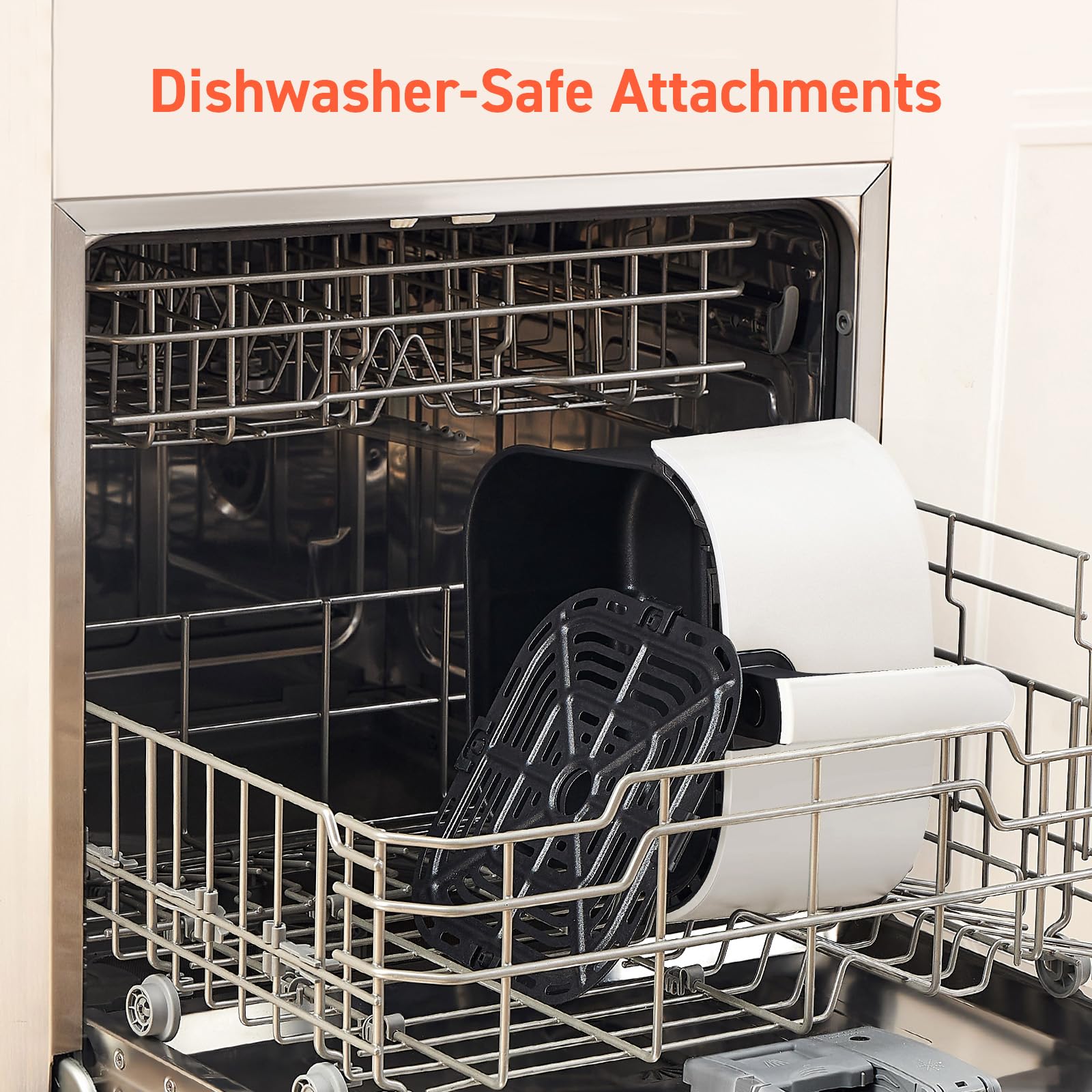 COSORI Air Fryer Pro LE Freidora de aire de 5 cuartos, con 20 revestimientos de papel, 10 funciones que secan, hornean, asan y precalientan, recordatorio de batido, hasta 450 ℉, 85 % menos de aceite, compacta, más de 130 recetas, apta para lavavajillas, blanca