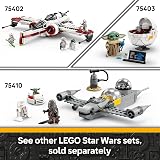 LEGO Star Wars Ahsoka Jedi Interceptor 75401 with Anakin and R7-A7 droid 8+ view 7