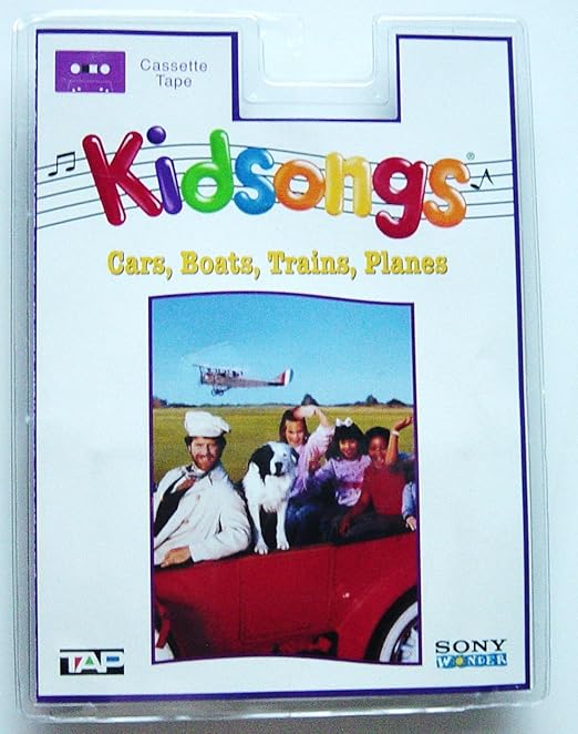 Kidsongs Cars, Boats, Trains, Planes [Musikkassette] Kidsongs