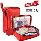 Test Set Set Di Pronto Soccorso Da Viaggio - 4 Borse, 32 Pezzi Ciascuna, WUNDmed, Per Vacanze Armadietto Pronto Soccorso