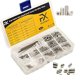 FIXXELY Cup Point Grub Set Screws 240