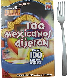 100 Mexicanos Dijeron Board Game Mini Size (Spanish Edition)