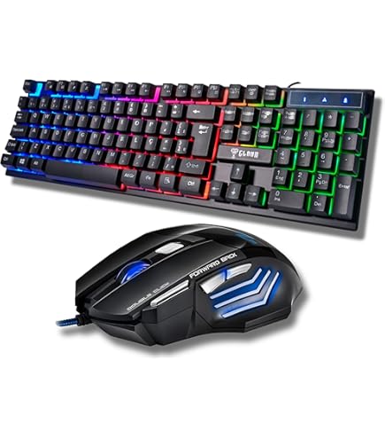 Kit Gamer Knup KPTE131 – Teclado Mecânico RGB ABNT2 + Mouse 3600
