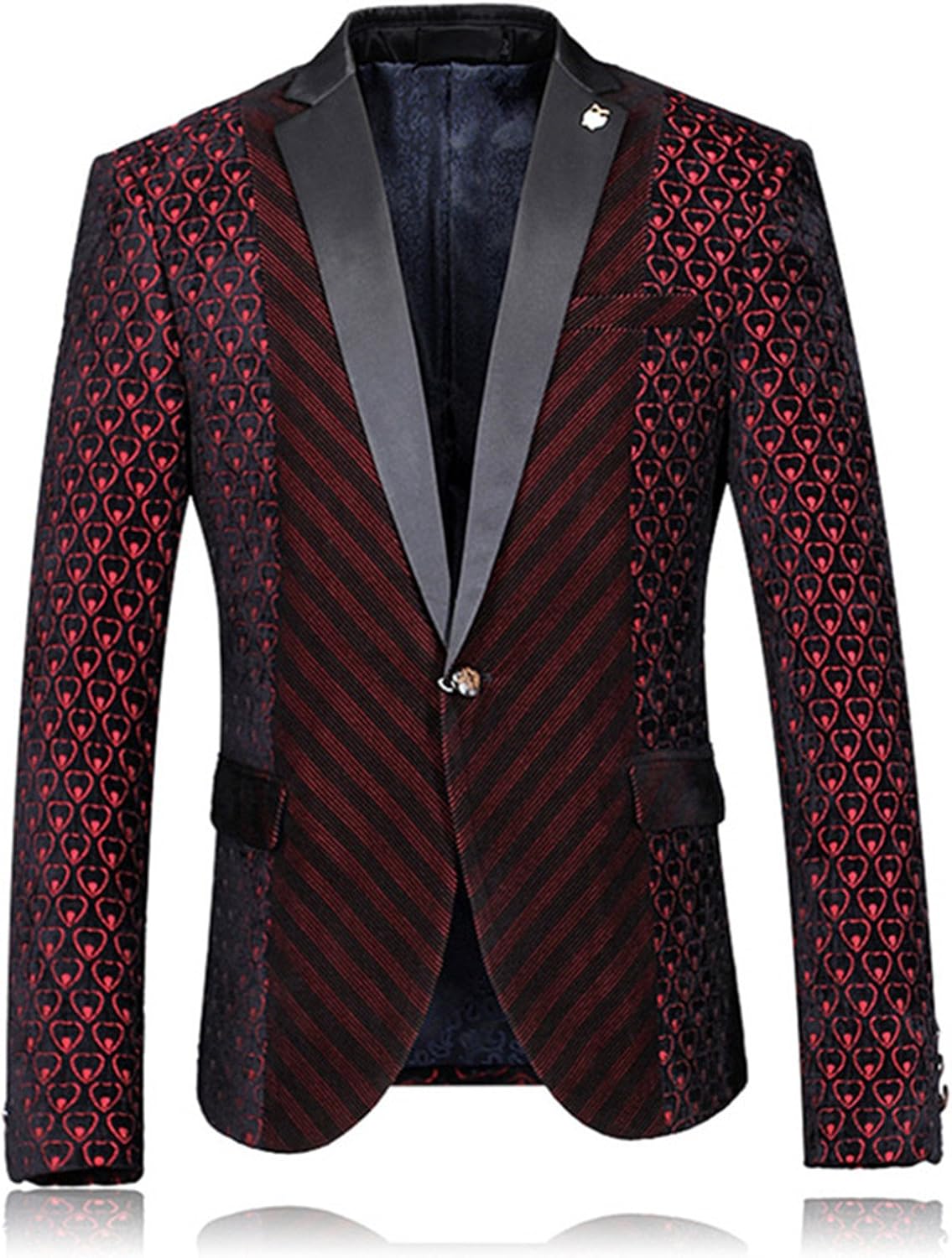 Amazon.com: Vazpue Suits Stage Costumes for Singers Mens ...