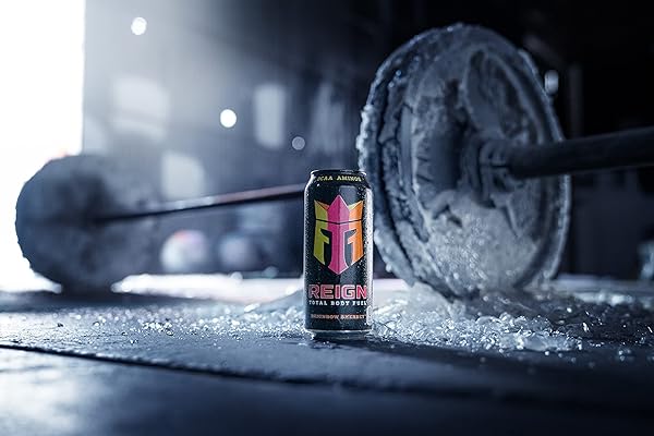 REIGN TOTAL BODY FUEL, REIGNBOW SHERBET, FITNESS & PERFORMANCE DRINK, 16 FL OZ (PACK OF 12)