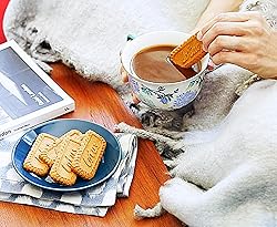 Biscoff Cookies | Vanilla Cream Filling Biscotti