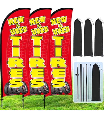 Swooper Flag 11ft Yard Sale Signs Pole Kit Swooper Flag Kit