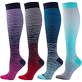 LEVSOX Compression Socks Women and Men, 20-30mmHg, Best for Nurses, Travel, Pregnancy