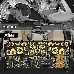 Femuar Car Trunk Organizer,Large Capacity Backseat