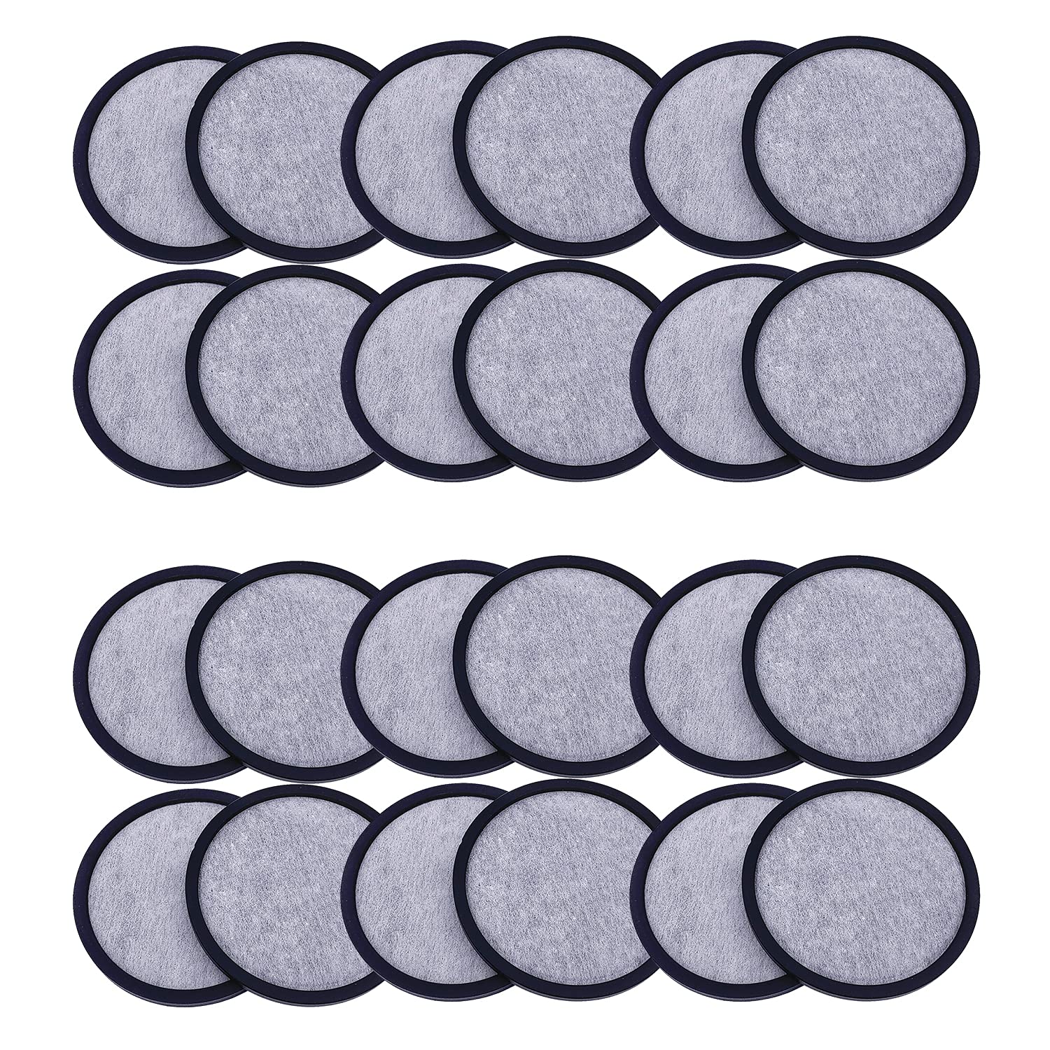 Photo 1 of 24-Pack Replacement Charcoal Water Filter Discs for Mr. Coffee Brewers Coffee Machines