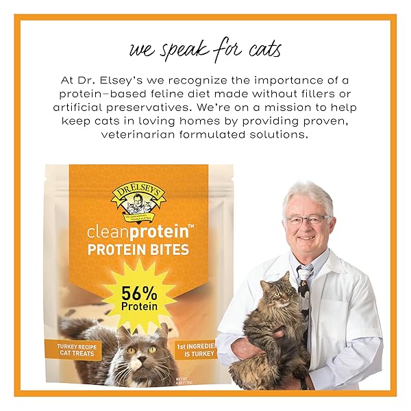 DR. ELSEY’S CLEANPROTEIN PROTEIN BITES TURKEY 6 OZ.