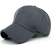 Loneshark Womens Full Mesh Breathable Structured Baseball Cap for Running Mens Summer Quick Dry Moisture Wicking Golf Hat