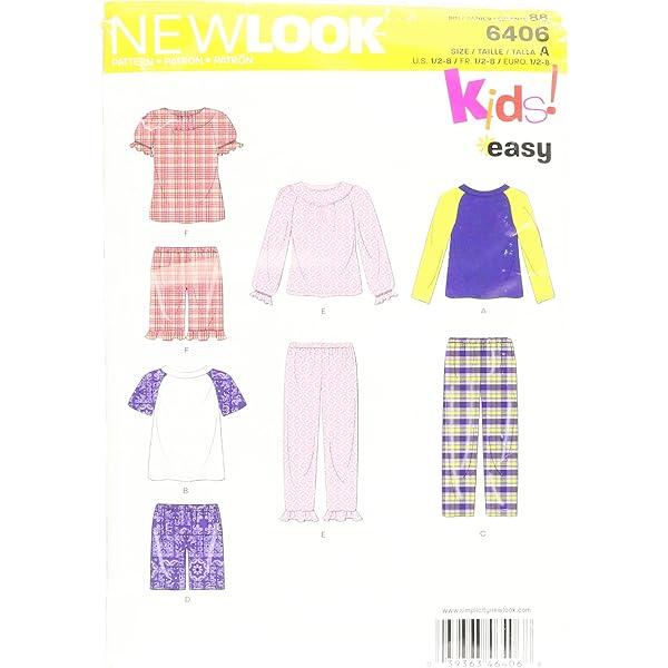 New Look Sewing Pattern 6983 Misses' Separates, Size A  (10-12-14-16-18-20-22) : : Home