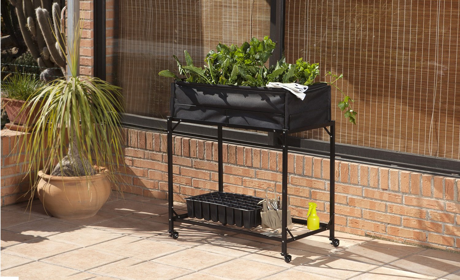 Catral 75050003 Mesa para huerto, Negro, 78x82x46 cm: Amazon.es ...