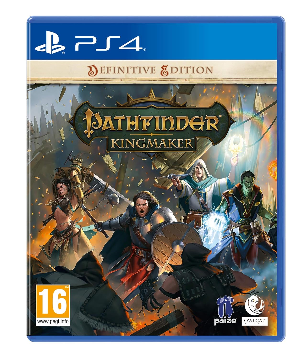 Amazon Com Pathfinder Kingmaker Definitive Edition Ps4 Video Games