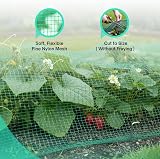Straame Garden Netting 2m x 10m Green Nylon Fine Mesh 2 Pack view 4