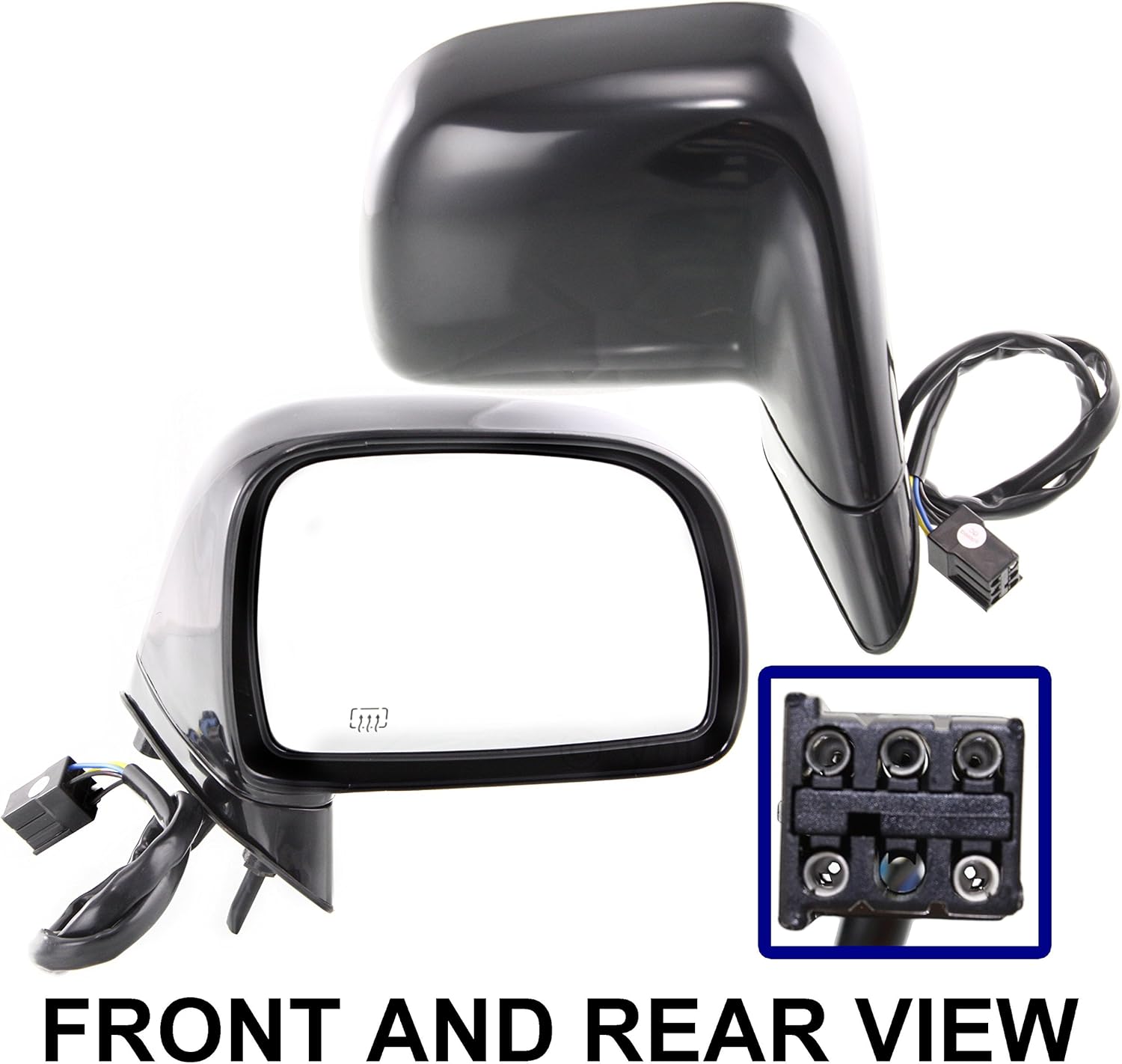 LINCOLN TOWN CAR 9797 SIDE MIRROR RIGHT PASSENGER, POWER