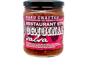HOT WACHULA'S Hot Wachula’s Restaurant Style Salsa | Medium | Hand Crafted Small Batch Salsa | Made with Fresh All Natural Ingredients | Gluten Free | No Sugar Added | Low Sodium