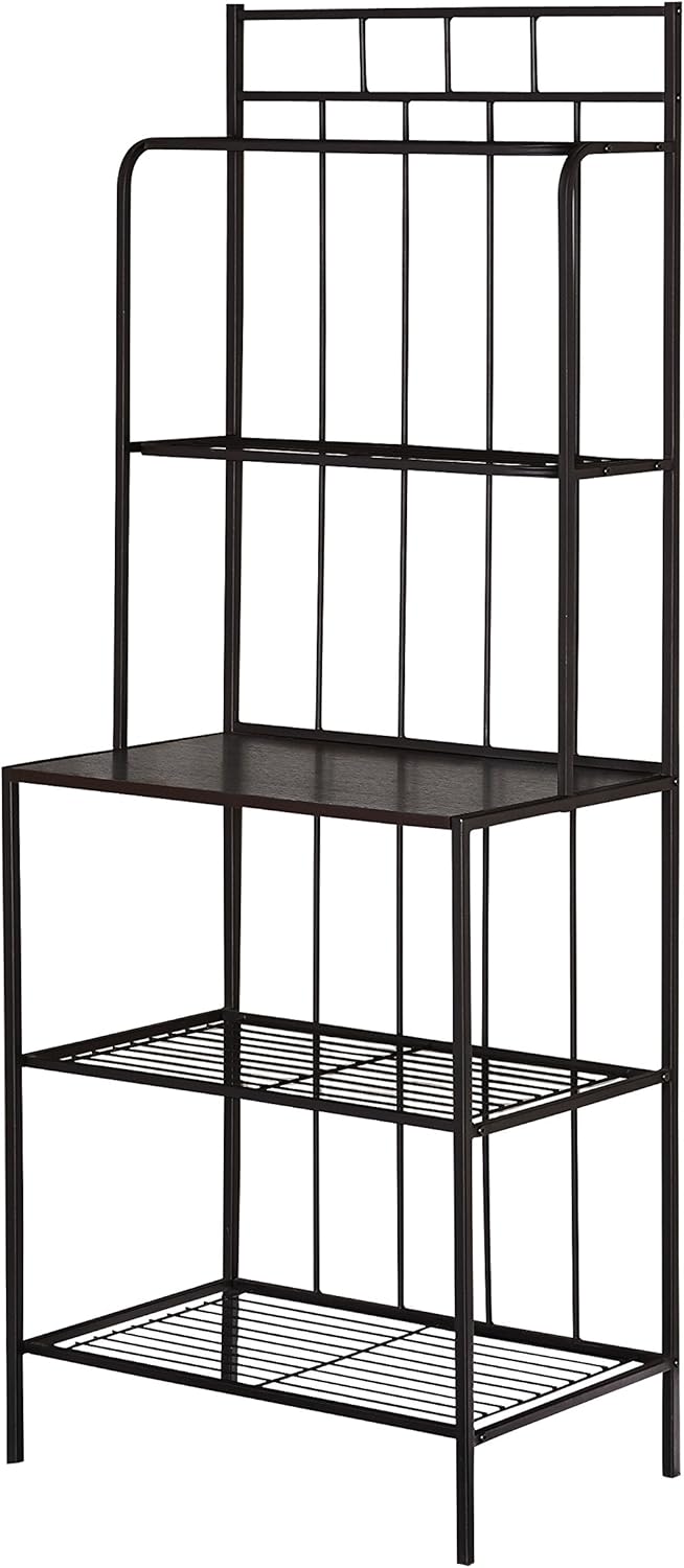 target room essentials garment rack on Amazon Com Target Marketing Systems Liv Collection Contemporary Metal Kitchen Dining Baker S Rack With Three Shelves Black Standing Baker S Racks