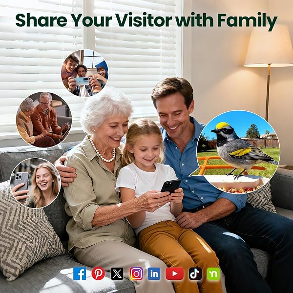 SOLIOM BF09 BIRD FEEDER WITH CAMERA WIRELESS OUTDOOR,SMART FEEDER CAMERA WITH AI IDENTIFY SPECIES,BACKYARD WATCHING GIFT,AUTO RECORD BIRD VIDEO,INSTANT NOTIFICATIONS, US