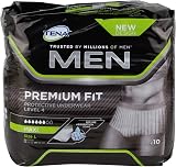 TENA Men Premium Fit Level 4 Size L/XL Protective Underwear 10 pcs